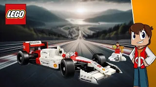 McLaren Mp4/4 & Ayrton Senna // Lego Speed Build