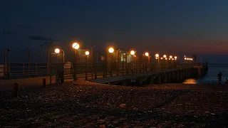 вечерний Адлер пляж Южный 2 и чкаловкий 2022