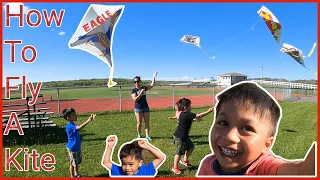 Learning To Fly A Kite For The First Time