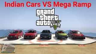 GTA 5 Tamil Indian Cars VS Mega Ramp