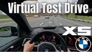 2024 BMW X5 40i POV Virtual Test Drive