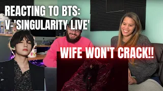 BTS (방탄소년단 )Singularity @ Speak Yourself The Final in Seoul Reaction (WIFE WON'T CRACK!)