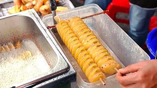 Bangkok Street Food - Tornado Potato