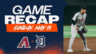 Tigers vs. Diamondbacks Highlights | 5/19/24