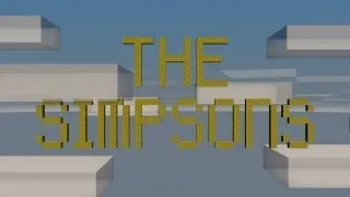 The Simpsons Opening [Minecraft Animation]