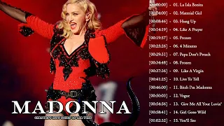 Madonna Greatest Hits 2022💕Madonna Greatest Hits Full Album 2022💕Material Girl, Vogue...