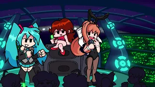 Rabbit Hole but Monika sings it (AI cover (test)?) + Monika in bunnysuit sprites (test??)