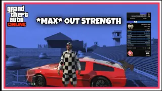 HOW *MAX* OUT YOUR STRENGTH ON GTA ONLINE (Quick & Easy)