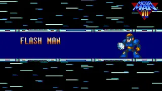 Mega Man 2 - Flash Man(Mega Man 7 SNES Remix) 🎵