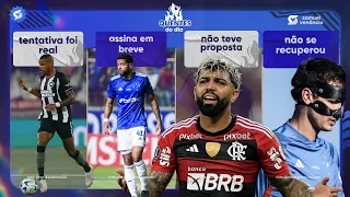 CRUZEIRO FEZ PROPOSTA POR GABIGOL? CONTRATO DE JOÃO MARCELO • O QUE ACONTECE COM DINENNO?