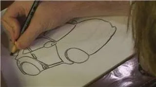 How to Draw Cars, Trucks and Bikes : How to Draw a Nissan 350Z