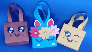 Origami Paper bag / How to make paper bag/ Easy paper craft