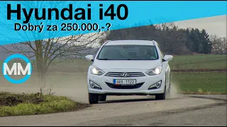 TEST Hyundai i40 1.7 CRDi - OJETINA ZA PÁR KORUN. POTĚŠÍ? CZ/SK