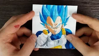 Tutorial Vegeta Transformations It's Over 9000!!!!! | Endless Card