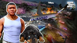 Franklin and Chop went Homeless because.... GTA5 Tamil