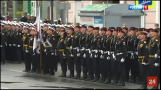 Russian Anthem - Victory Parade in Vladivostok