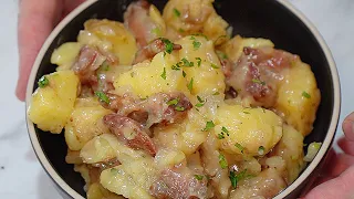 German HOT Potato Salad Kartoffelsalat