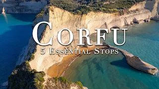 Top 5 Essential places to Visit in Corfu | 4K Travel Guide