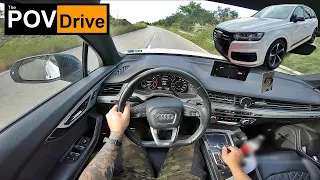 2018 Audi Q7 4M 3.0 TDI V6 272hp | POV Test Drive