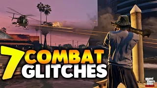 GTA 5 Online 7 COMBAT GLITCHES THAT WILL HELP YOU WIN EVERY GUN FIGHT! Best Combat Glitches & Tricks