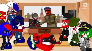 Countryhumans react to WW2 but its Sr Pelo references