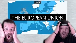 Clueless Americans React To "The European Union - Summary On A Map"