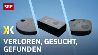 Tracker im Test: Bluetooth und GPS helfen bei digitaler Suche | 2023 | Kassensturz | SRF