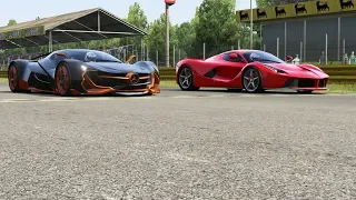 Mercedes Benz Concept vs Ferrari LaFerrari at Monza Full Course 1966