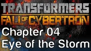 Transformers: Fall of Cybertron - Gameplay Walkthrough Chapter 04 - Eye of the Storm - Cliffjumper