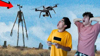 DRONE İLE SİREN HEAD 'I YAKALADIK !! (GERÇEK)