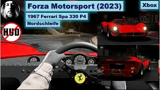 Forza Motorsport - Nordschleife - 1967 Ferrari Spa 330 P4 - Ohne HUD - Cockpit View - Xbox Series X