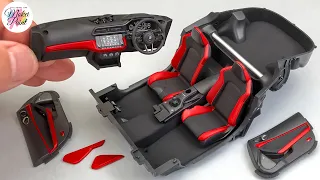 Tamiya Nissan Z 1/24 Scale Model Build  “Interior“