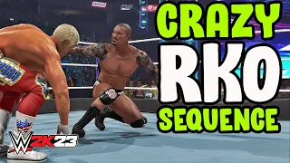 WWE 2K23 Randy Orton Best RKO SEQUENCE