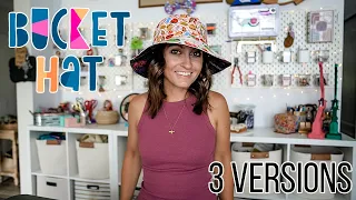 Let's Make The AMAZING Bucket Hat With A FREE PATTERN! So Many Sizes and Styles!