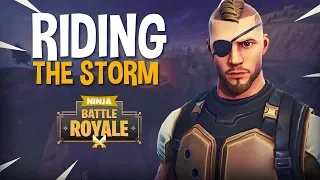 Riding The Storm!! - Fortnite Battle Royale Gameplay - Ninja & Hysteria