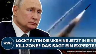 UKRAINE-KRIEG: Lockt Wladimir Putin den Gegner jetzt in eine Killzone? Das sagt ein Experte!