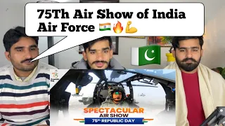 Wings of Pride: Celebrating 75 Years with Republic Day Parade Air Show and Flypast |PAKISTANI REACT