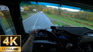 POV Truck Driving New Mercedes Actros L Taking a nap and nice Roads in Germany. #pov #truck