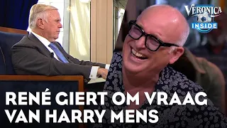 René giert om vraag van Harry Mens: 'Dat vind ik zo goed!' | VERONICA INSIDE