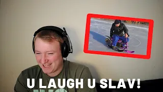 BEST U LAUGH U SLAV MEMES COMPILATION YLYL - Reaction!