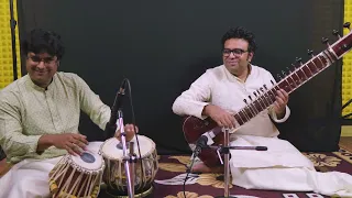 Raga Kirwani - Vilambit & Drut Teental | Smarajit Sen - Sitar | Koushik Banerjee - Tabla