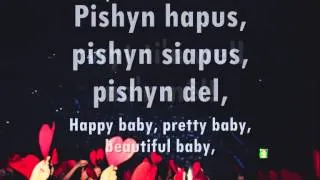 Pishyn - Edward H. Dafis (geiriau / lyrics)