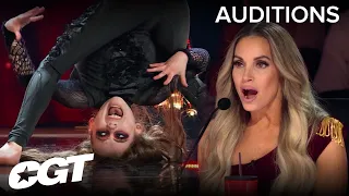 10-year-old DANCER Cydnee Abbott Shocks CGT Judges With Her Creepy Act | Canada’s Got Talent