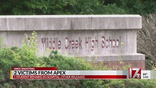 2 from Apex among 6 shot at UNC-Charlotte, according to school officials