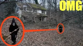 you won't believe what my drone caught on camera inside Blair Witch forest (We saw her)