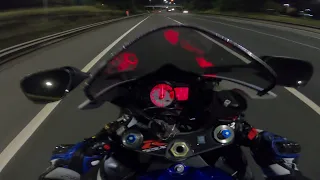 2007 GSXR 750 K7 // Night run // 4K