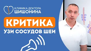 Критика УЗИ сосудов шеи. Доктор Шишонин наносит ответный удар 🏌🏼☝🏼