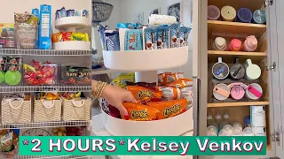 *2 HOURS* Kelsey Venkov ASMR Organizing-Cleaning-Restocking TikToks 2024 I Kelsey Venkov Videos