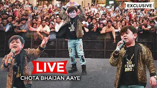 Abdu Rozik New Song Pyar | LIVE Performance | Chota Bhaijaan Aye | Phoenix Marketcity
