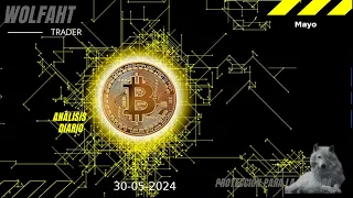 Análisis diario de Bitcoin (BTC) – precio de bitcoin hoy - 30/05/2024